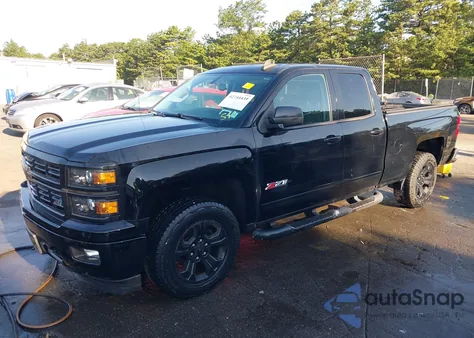 2015 Chevrolet Silverado 1500 2Lt из США, поврежденный, VIN 1GCVKREC1FZ332881
